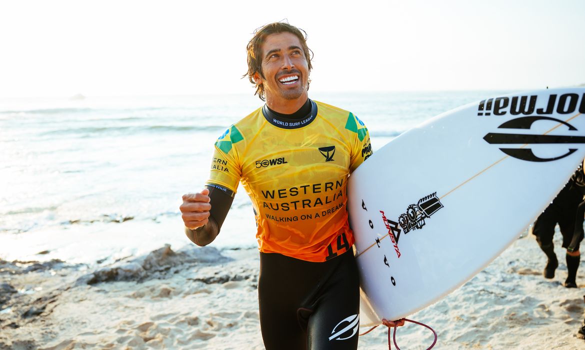 ada do surfe com vitória em final brasileira. João Fonseca vence estreia em Muni