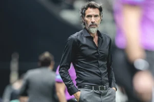 Imagem colorida da partida entre Atlético-MG x Juventud, pela Sul-Americana