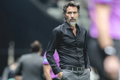 Imagem colorida da partida entre Atlético-MG x Juventud, pela Sul-Americana