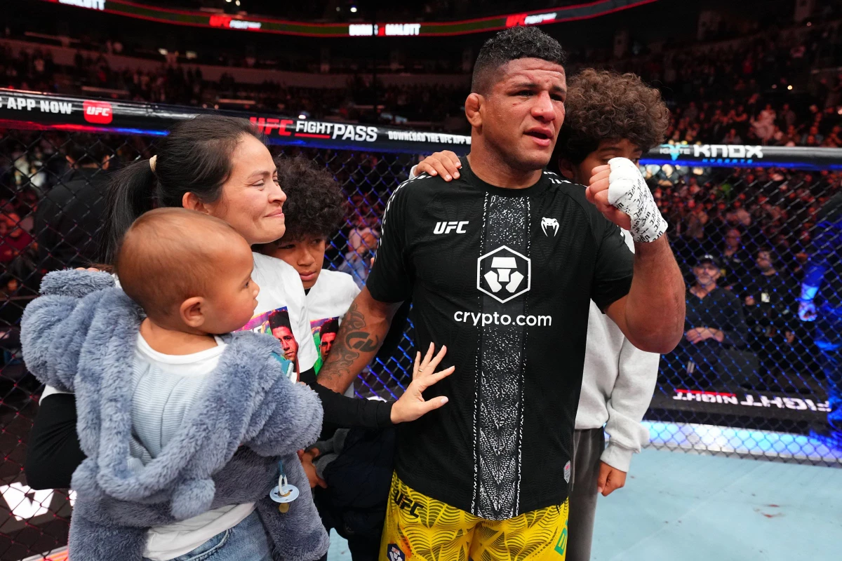 Imagem colorida de Gilbert Burns do UFC - Metrópoles