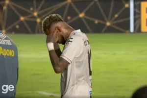 Imagem colorida de Neymar