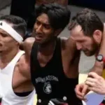 ém, optou por ajudar o rival quando viu que ele não conseguiria prosseguir sozin