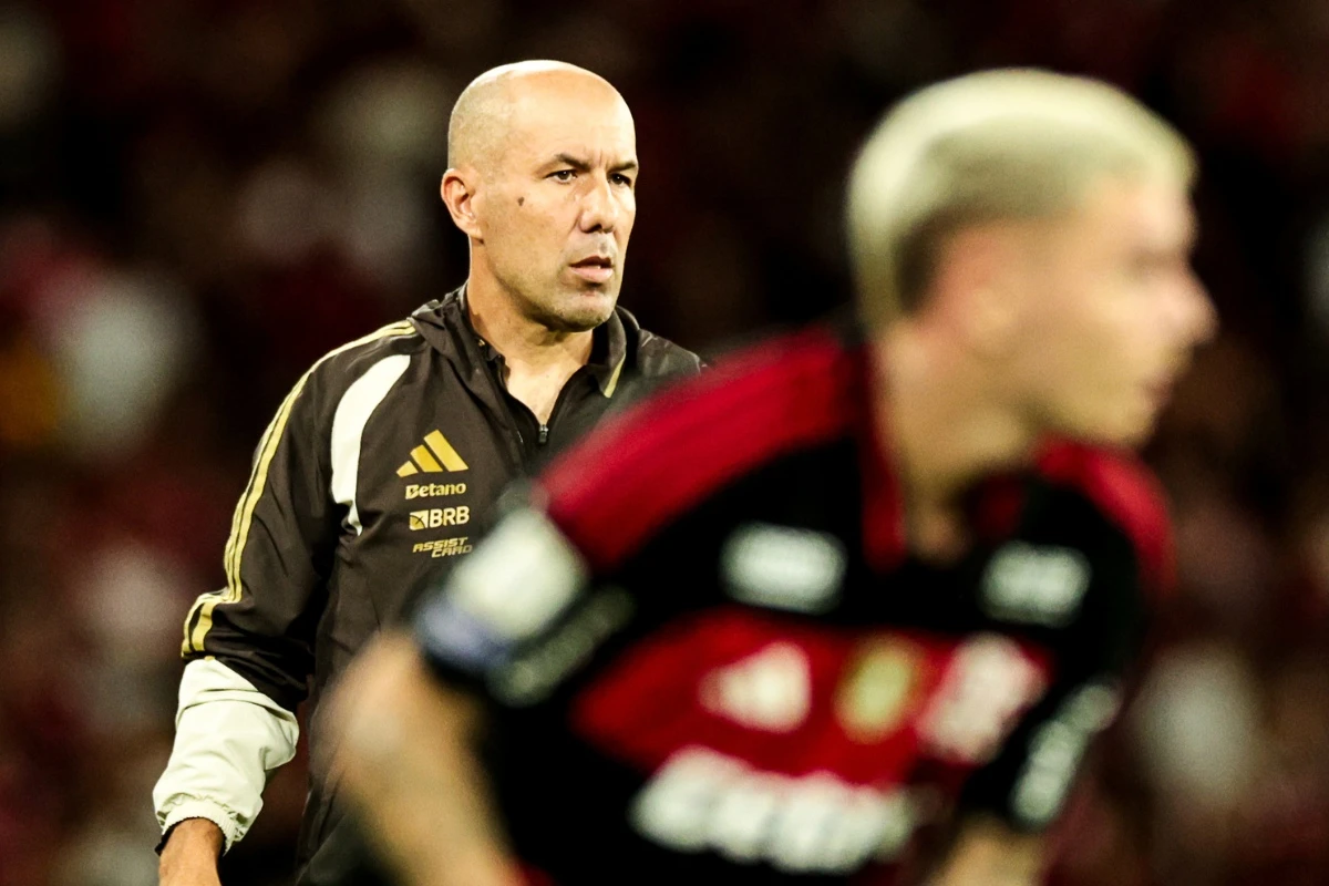 Imagem colorida da partida entre Flamengo x Bahia