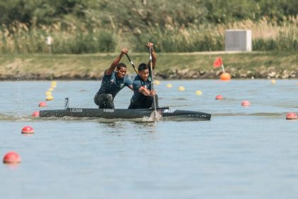 medalhas, e terminaram na segunda colocação com o tempo de 1min38s50. No feminin