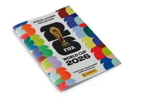 Imagem colorida mostra álbum da Copa do Mundo 2026 - Metrópoles